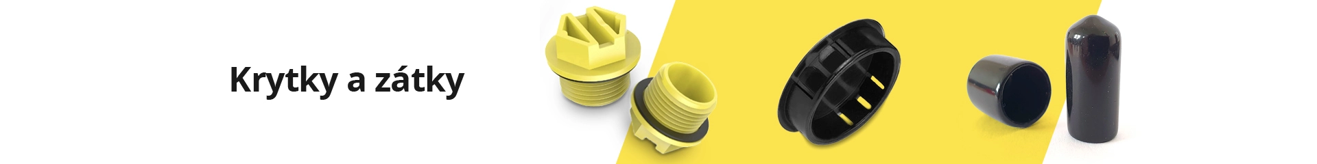 Banner krytky a zátky