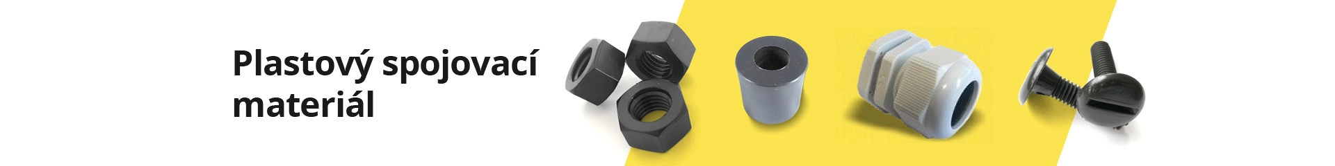 Banner plastový a spojovací materiál