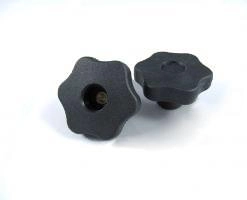 Knobs with hole, thermoplastic