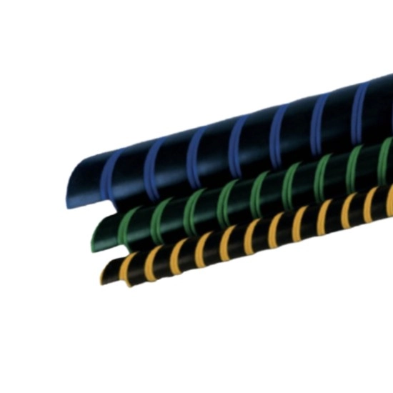 Ochranné spirály dvoubarevné, HDPE