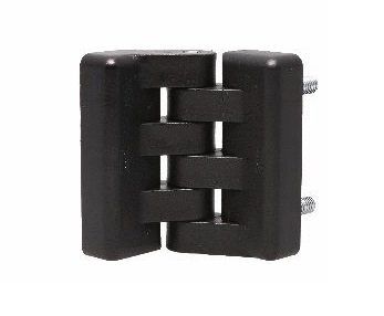 Square hinges with thread and screw, nylon